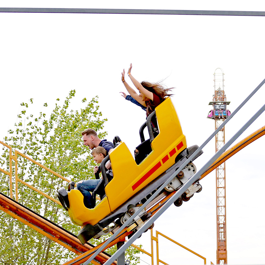 Marble Madness rollercoaster Pleasurewood Hills